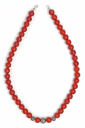 Ball chain necklace - necklace, foam