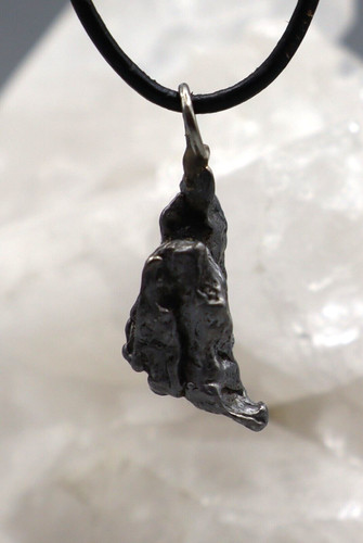 Meteorit anhänger öse - meteorit, an